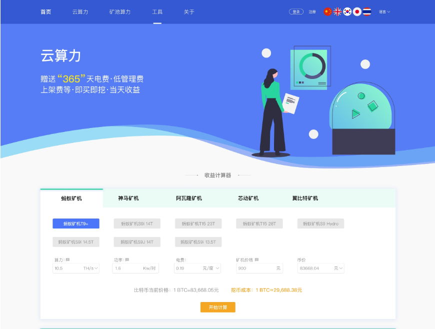 云算力挖矿BTC挖矿矿机PHP开发纯开源源码下载插图