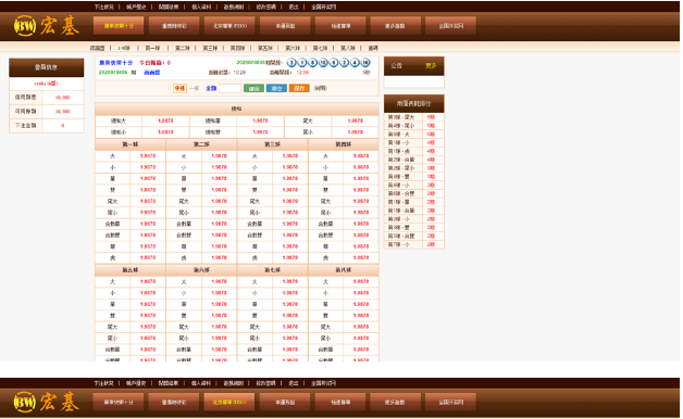 【完美运营版本】2021版BW宏基OA信用现金盘,PHP全开源修复版本,欢乐彩源码,带手机简版插图